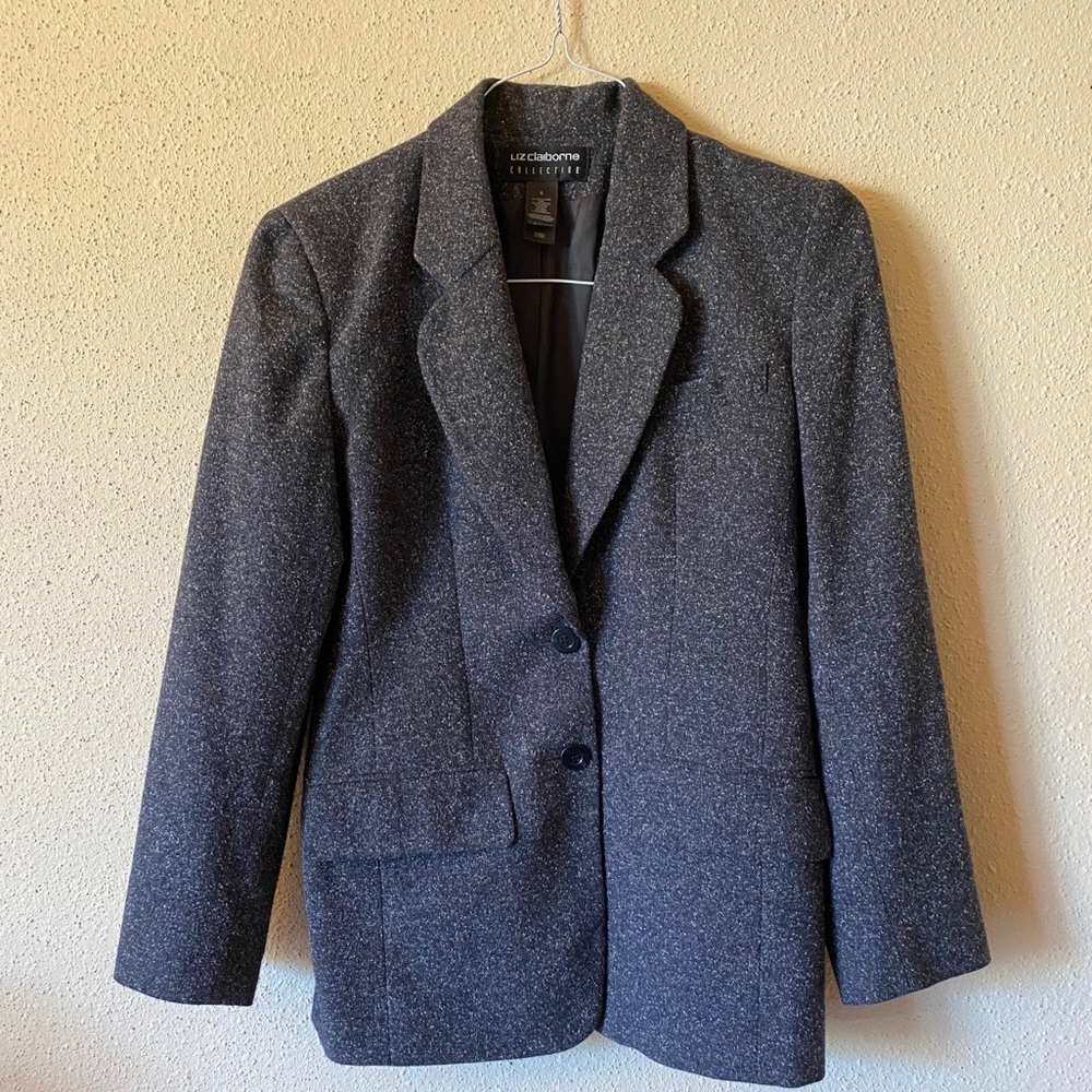 Liz Claiborne wool blazer.